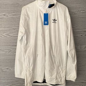Adidas Tyvek White Coach Full Zip